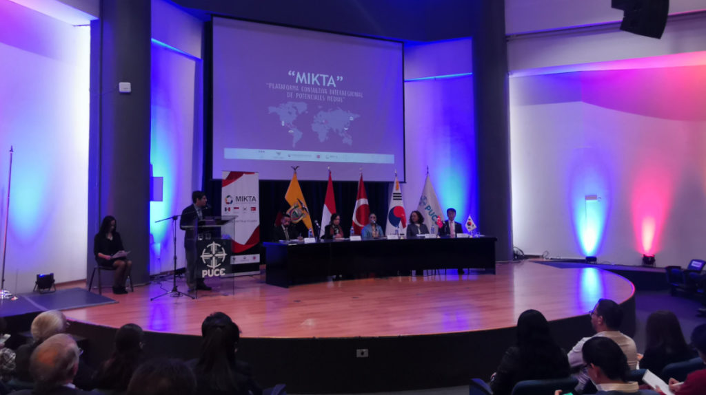 El MIKTA, la complicada sigla que promete ser una ventana comercial para Ecuador