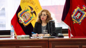 Daniella Camacho, jueza de la Corte Nacional de Justicia