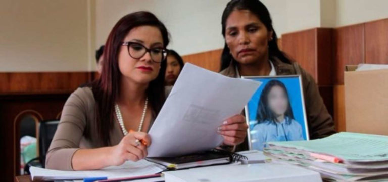 Audiencia de formulación de cargos por el caso Carolina, realizada en la Casa de Justicia, Quito.