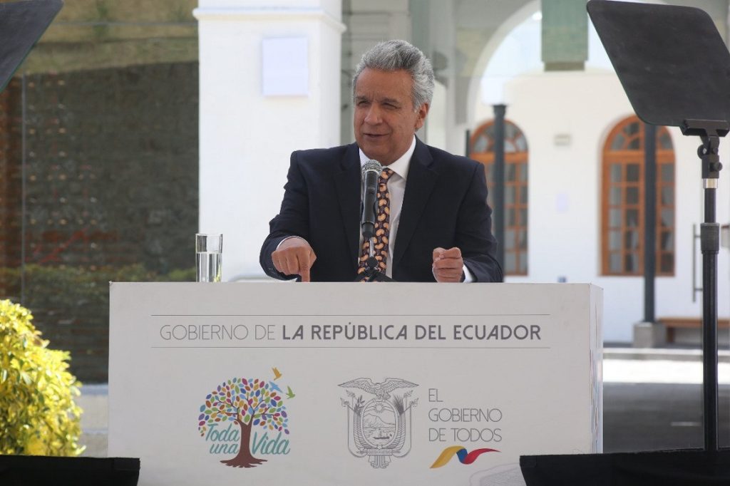 Moreno: “Mientras sea presidente, Ecuador no firmará ningún contrato con Odebrecht”