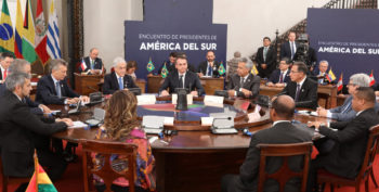 Ecuador participó en el Encuentro de Presidentes de América del Sur 2019, en Chile, el 22 de marzo. Ahí acordaron el nacimiento del bloque PROSUR.