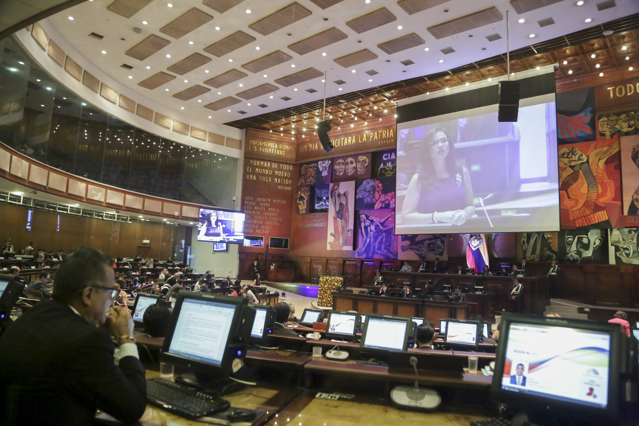 El 6 de agosto la Asamblea continuó el primer debate de reformas al Código Orgánico Integral Penal.