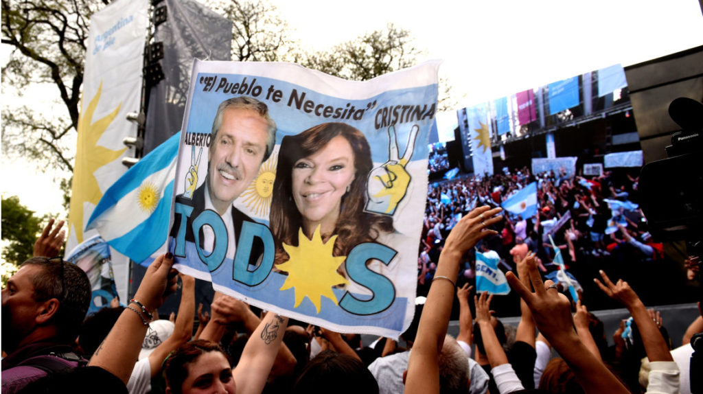 Cristina Fernández de Kirchner vuelve a la Casa Rosada: Alberto Fernández gana las elecciones argentinas