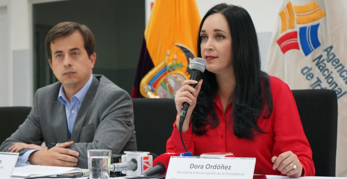 Dora Ordóñez, secretaria Anticorrupción.