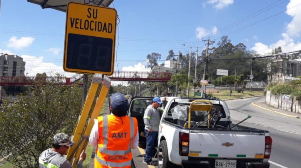 6.963 sancionados en dos meses por exceder límite de velocidad en Quito