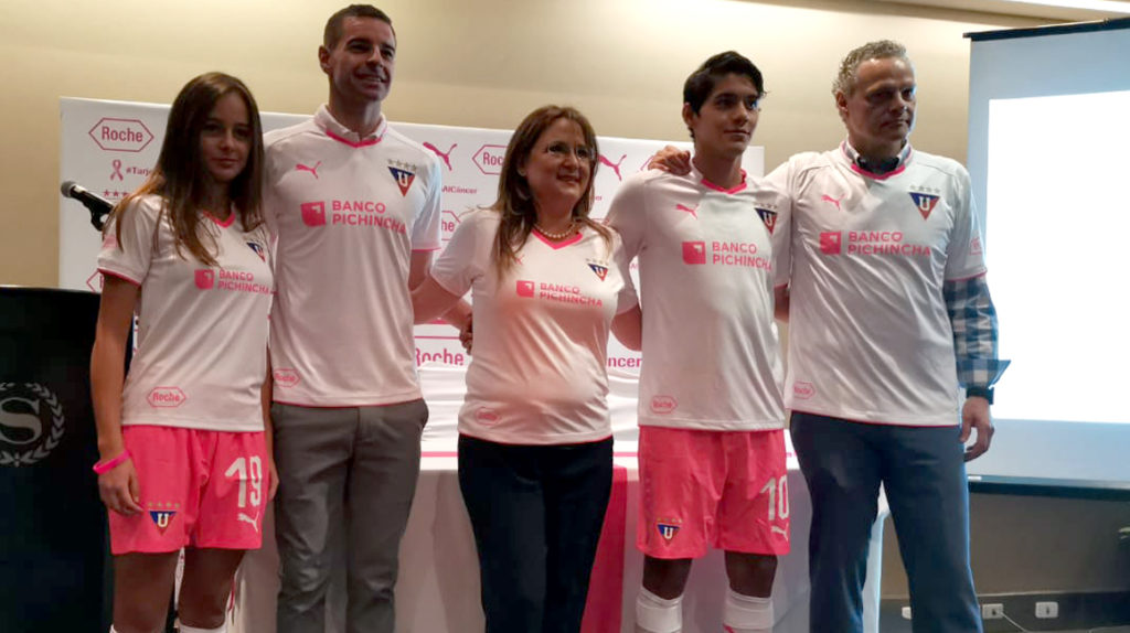Liga usará una camiseta especial a favor de la lucha contra el cáncer