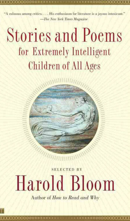 Portada de 'Stories and Poems for Extremely Intelligent Children of All Ages', de Harold Bloom