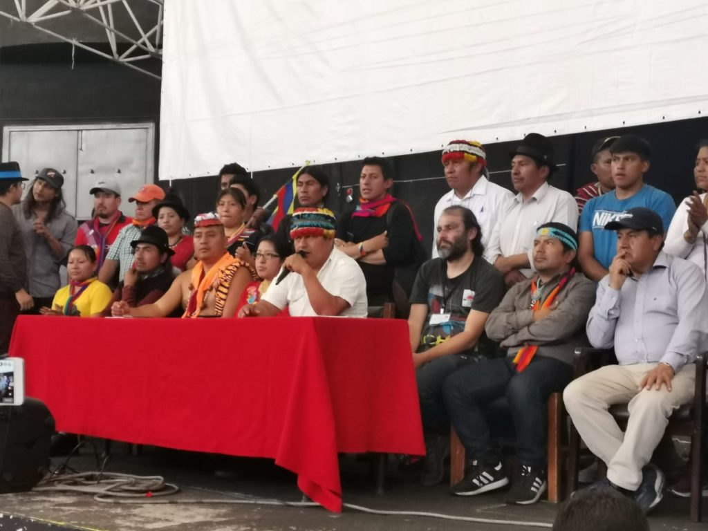 Líderes indígenas reivindican su victoria en las calles y piden amnistía para los detenidos