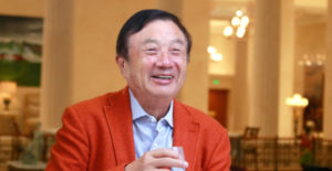 Ren Zhengfei's durante una entrevista para el Financial Times.