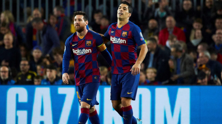 UEFALionel Messi y Luis Suárez, dos jugadores referentes en el camerino del FC Barcelona.