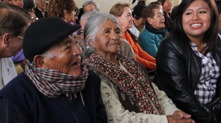 La población adulta mayor en Ecuador, de más de 65 años, suma  1'463.621.