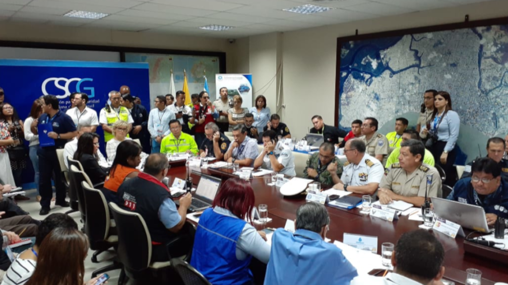 Guayaquil probó sus mecanismos de respuesta ante un eventual sismo
