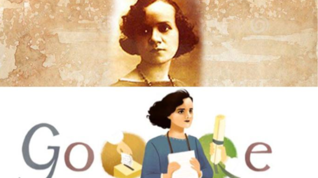 Google rinde homenaje a Matilde Hidalgo de Prócel