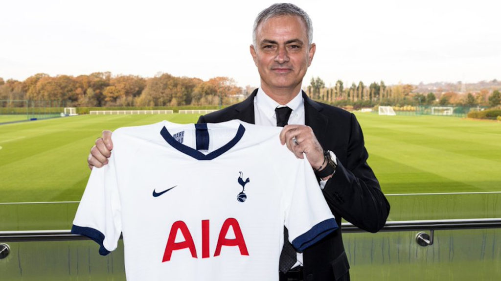 José Mourinho es el nuevo entrenador del Tottenham Hotspur