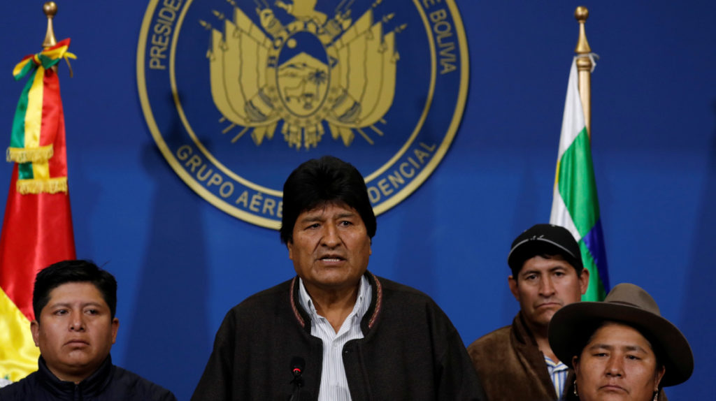 La crisis política en Bolivia derivó en el fin del Gobierno de Evo Morales