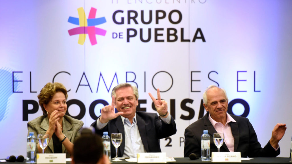 El Grupo de Puebla se moviliza por 11 correístas procesados