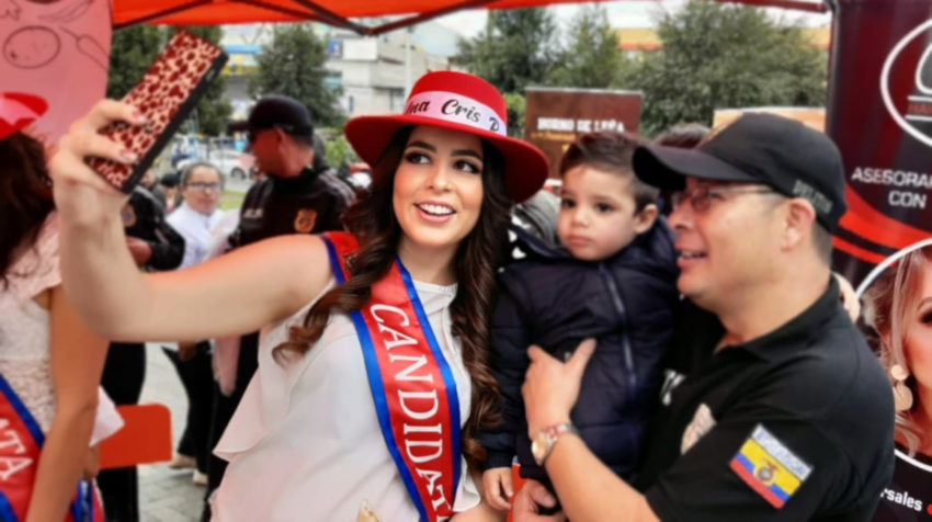 Candidatas a reina de Quito