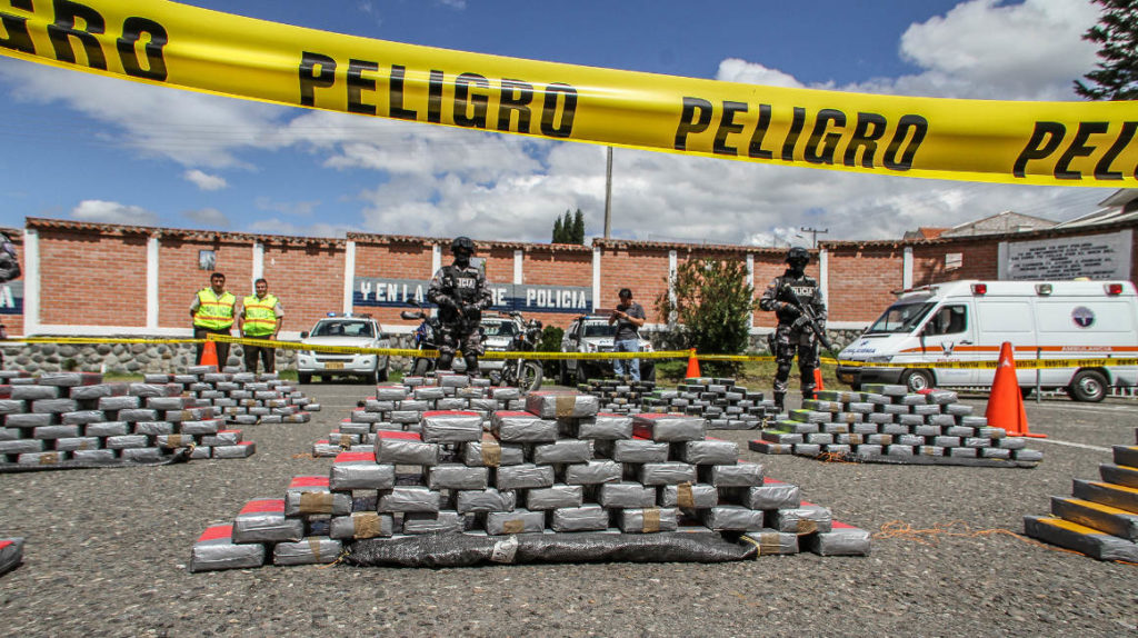 FAE califica de “alarmantes” cifras de incautación de drogas en Ecuador