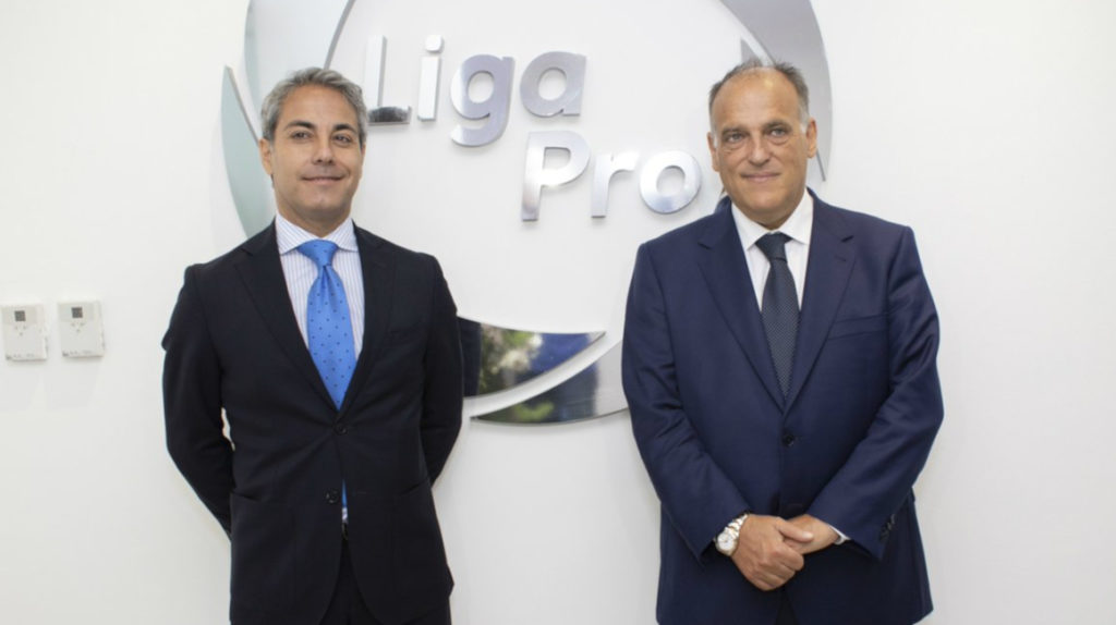La cercana relación de la LigaPro con la Liga española se refleja en el Director ejecutivo