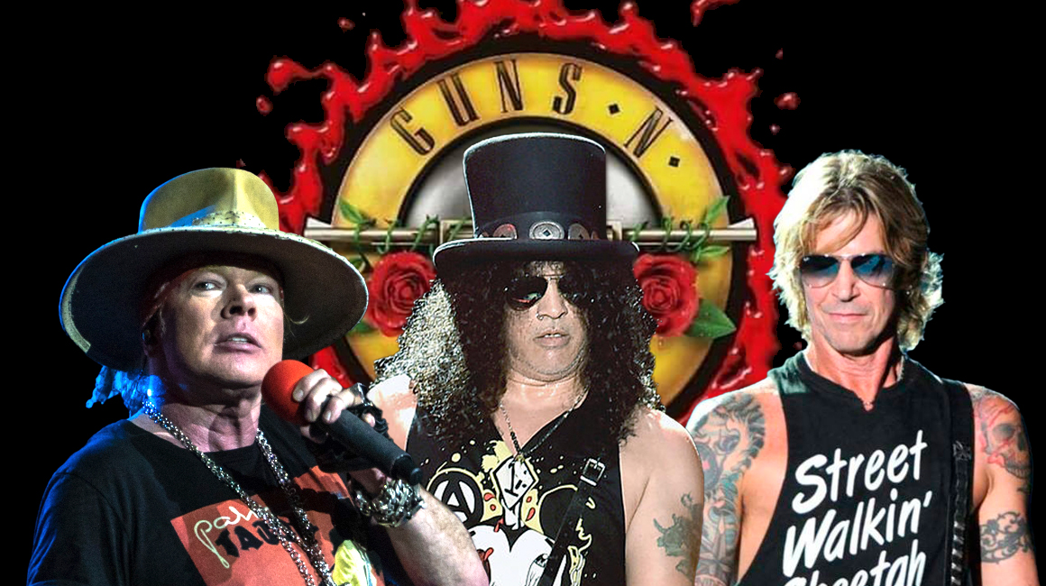 Axl Rose, Slash y Duff Mckagan vendrán a Quito.