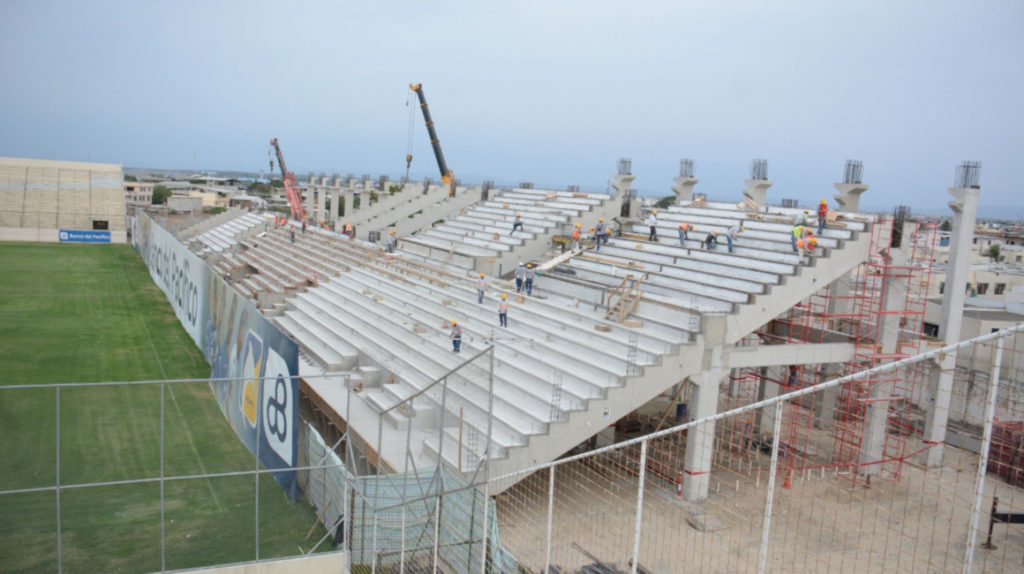 La nueva tribuna del estadio Jocay se inaugurará en enero de 2020