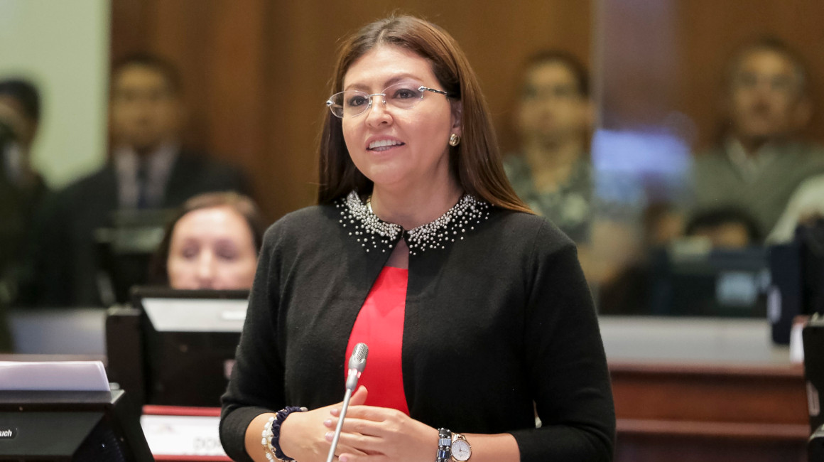 Sofía Espín legisladora destituida