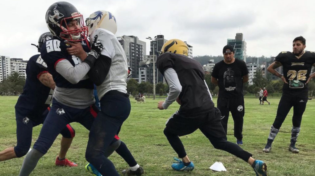 Los Berserkers se preparan para vivir el Super Bowl en Ecuador