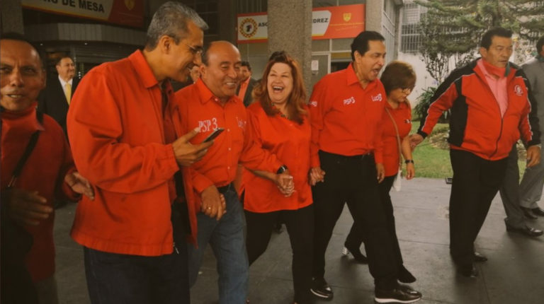 El Partido Sociedad Patriótica (PSP) anunció el retorno a la política de su líder Lucio Gutiérrez, este 21 de enero de 2020.