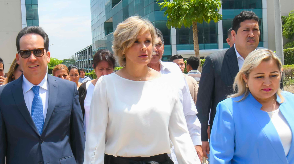 La alcaldesa de Guayaquil