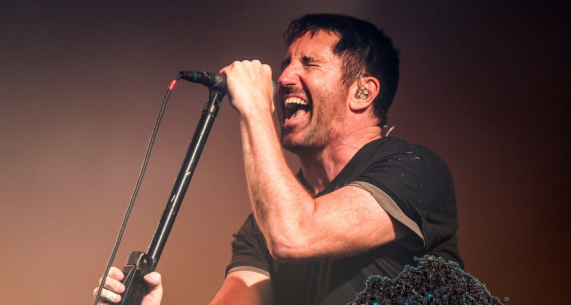 Trent Reznor, el cerebro detrás de Nine Inch Nails, en concierto