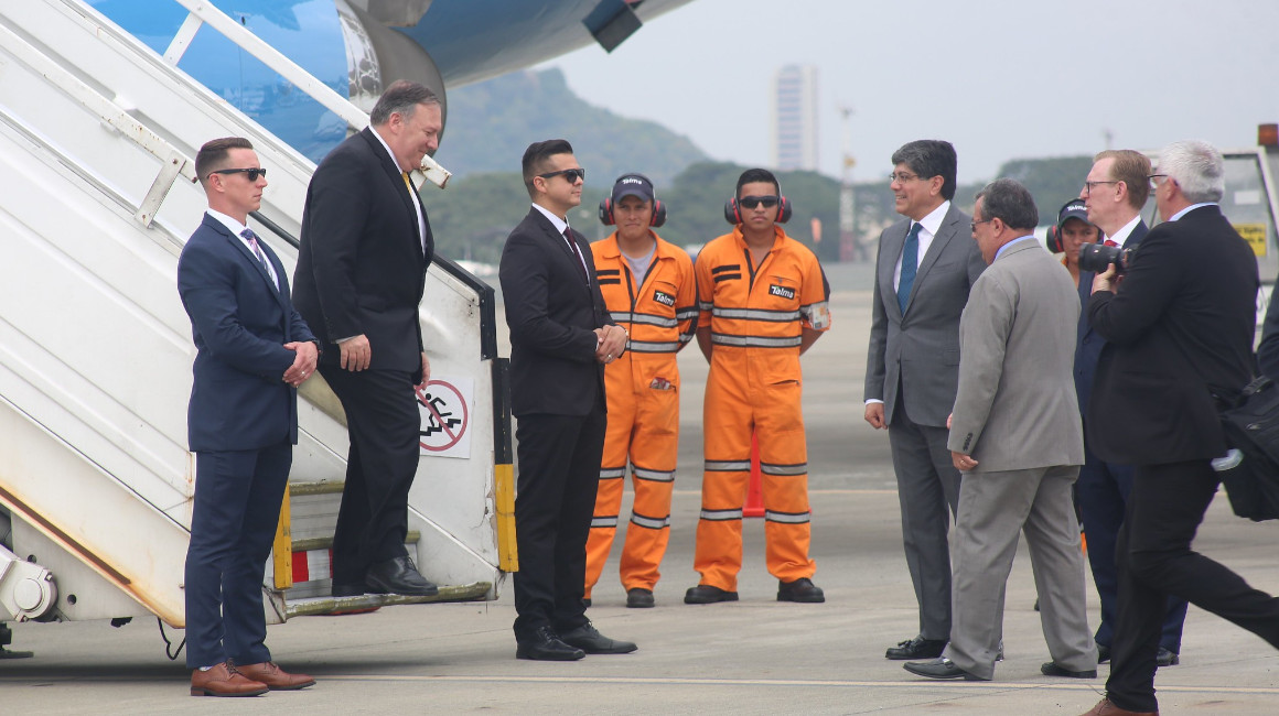 El 20 de julio de 2019, el secretario de Estado Mike Pompeo, llegó a Quito para reunirse con el presidente Moreno.