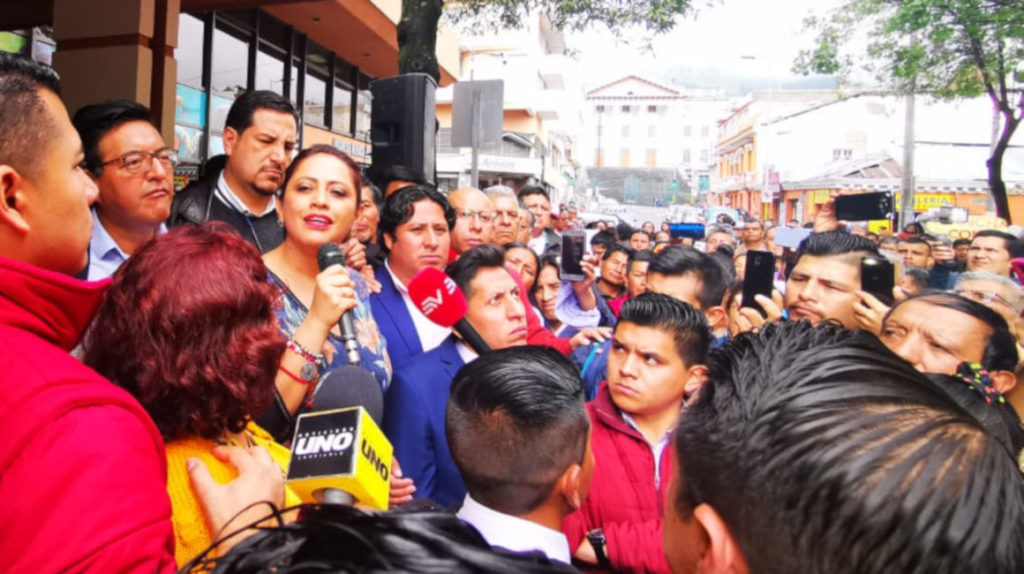 Un contrato por USD 84.000 también complica a Paola Pabón