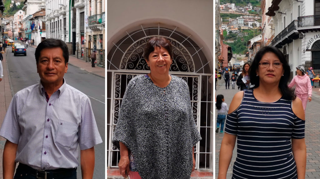 Ellos sobreviven al éxodo masivo del Centro Histórico de Quito