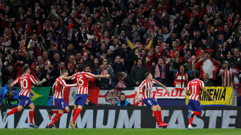 Atlético Madrid ganó en un vibrante partido frente a Liverpool