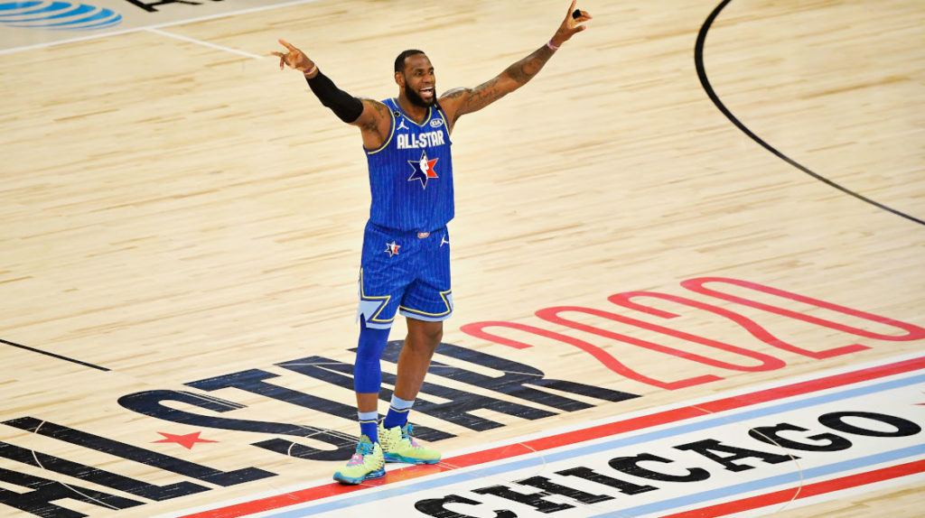El equipo de Lebron James se lleva el All-Star Game de la NBA