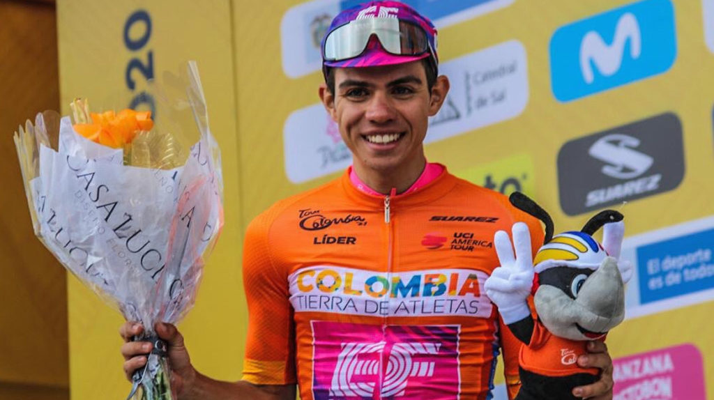 Sergio Higuita, del EF Pro Cycling, campeón del Tour Colombia 2.1
