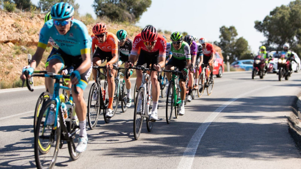 Jefferson Cepeda es séptimo en la primera etapa de la Vuelta a Murcia