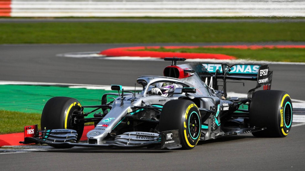Hamilton y Bottas probaron sus nuevas monoplazas