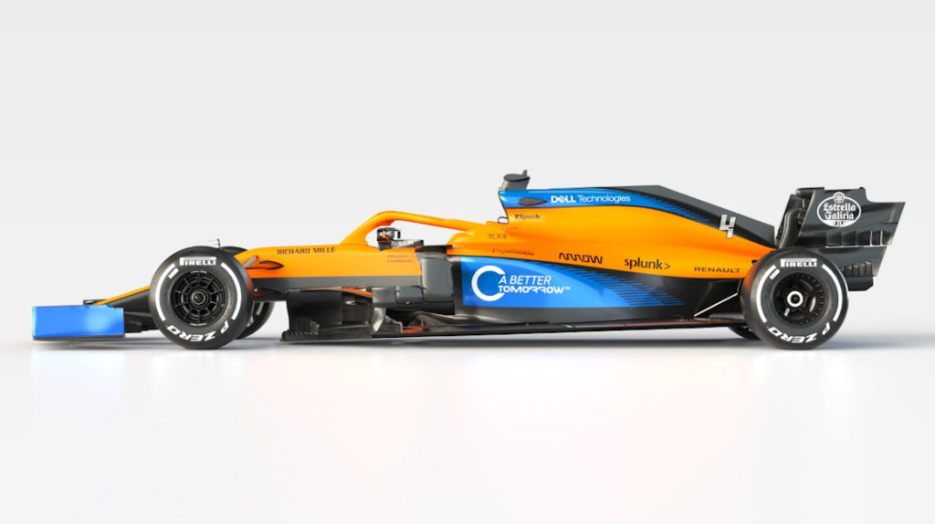 McLaren presenta su MCL35 para la temporada 2020