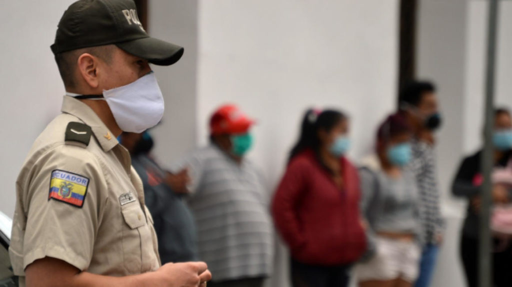 Ecuador termina marzo con 79 fallecidos y 2.302 contagios de coronavirus