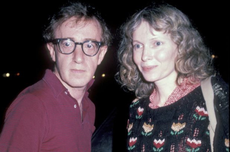 Woody Allen y Mia Farrow empezaron su relación en 1980. Nunca se casaron.