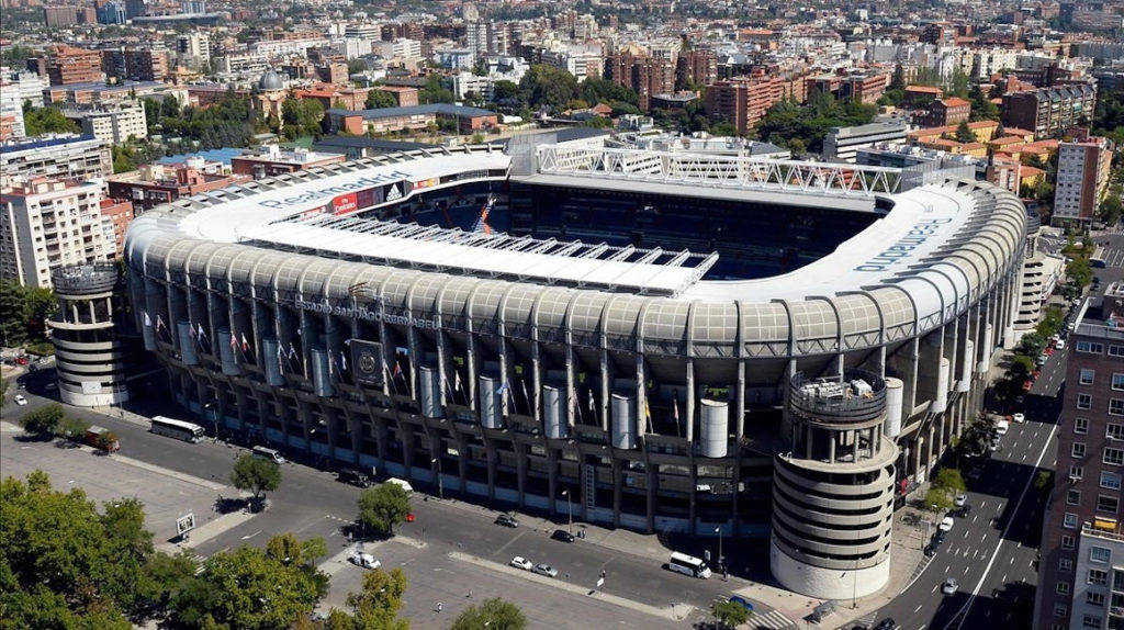La remodelación del Bernabéu se detuvo por la emergencia sanitaria
