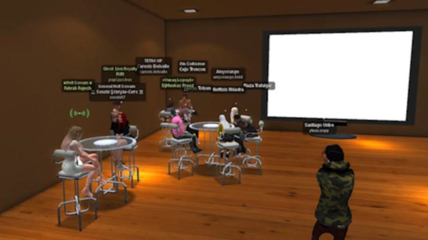 Simulador de entorno virtual de aprendizaje.