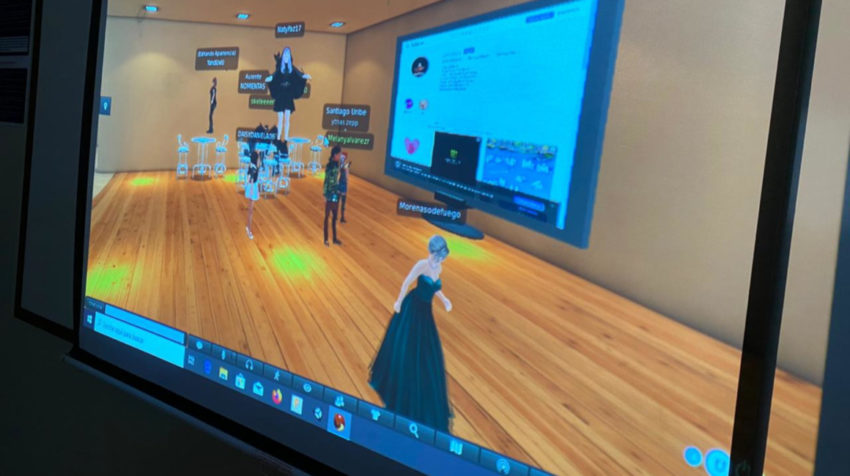 Simulador de entorno virtual de aprendizaje.