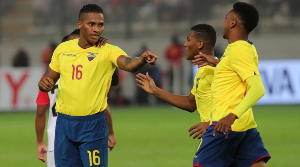Antonio Valencia acumula 99 partidos con la camiseta de la selección ecuatoriana.