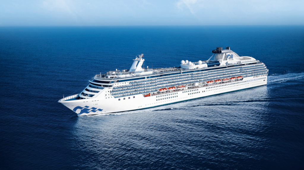 Crucero Coral Princess viaja a Florida al no poder atracar en Argentina
