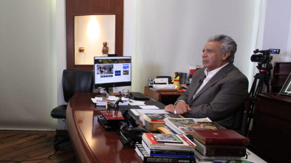 Moreno: Ecuador ha iniciado conversaciones para reorganizar la deuda