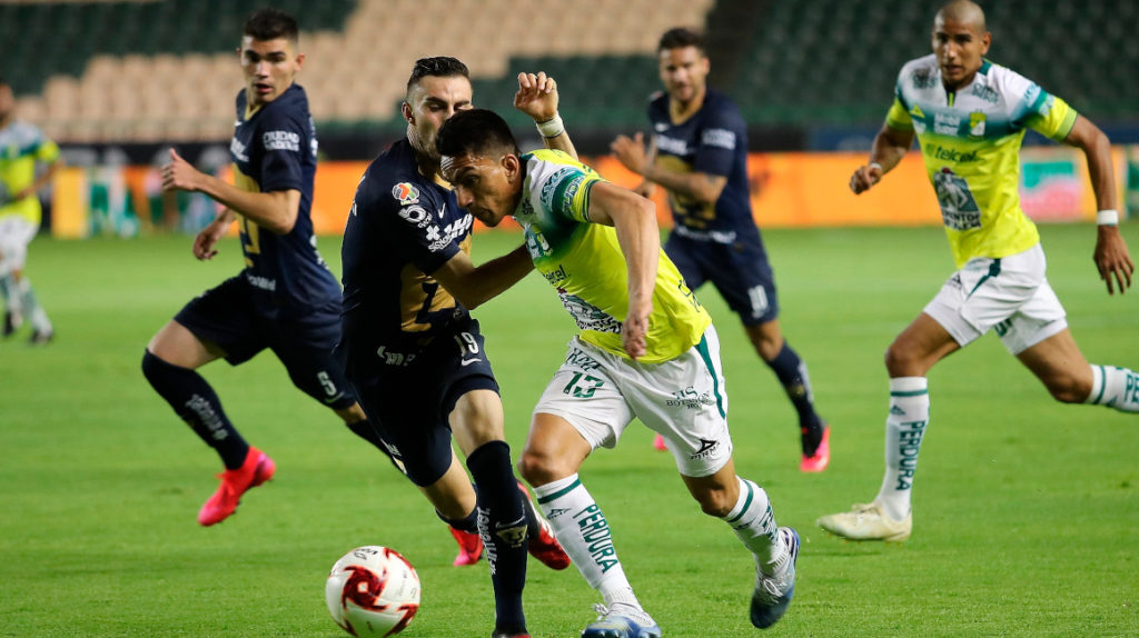 León puntero del torneo mexicano con un gol de Ángel Mena