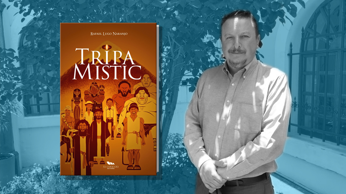 Con su novela "Tripa Mistic", Rafael Lugo de aleja de sus temas recurrentes y regala a sus lectores una graciosa aventura sobre el fin de los tiempos.