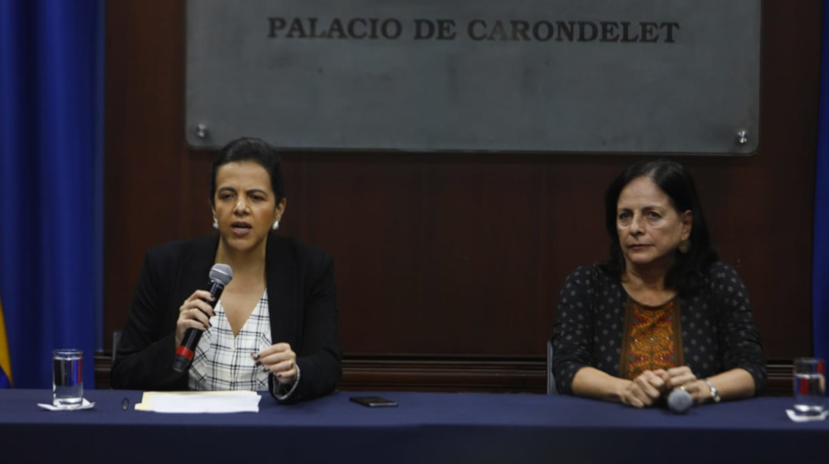 María Paula Romo y Monserrate Creamer